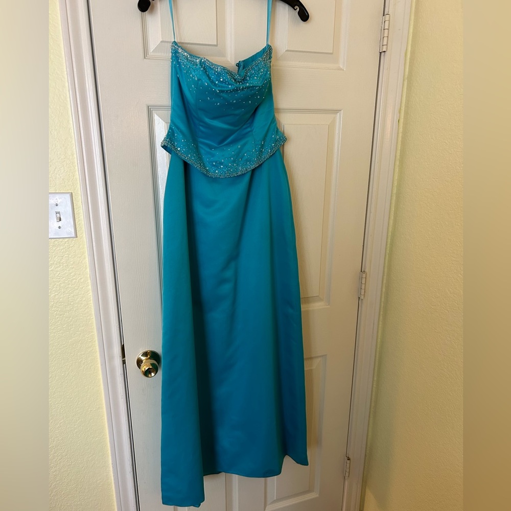 Blue Formal dress-worn once!